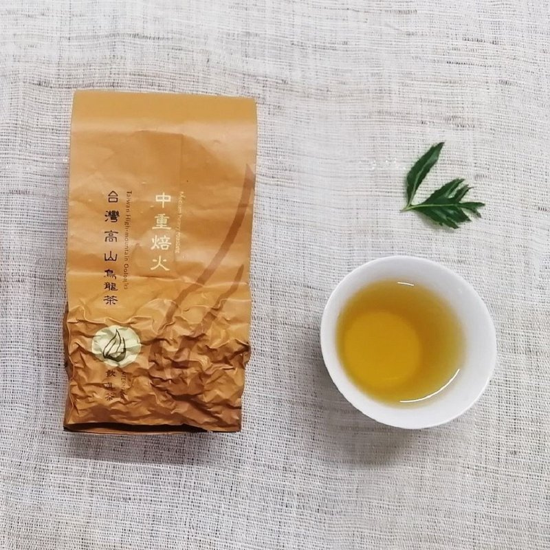 饮真茶 阿里山 当季冬茶 乌龙茶 三十年手作 烘焙 中重焙火 - 茶 - 其他材质 咖啡色
