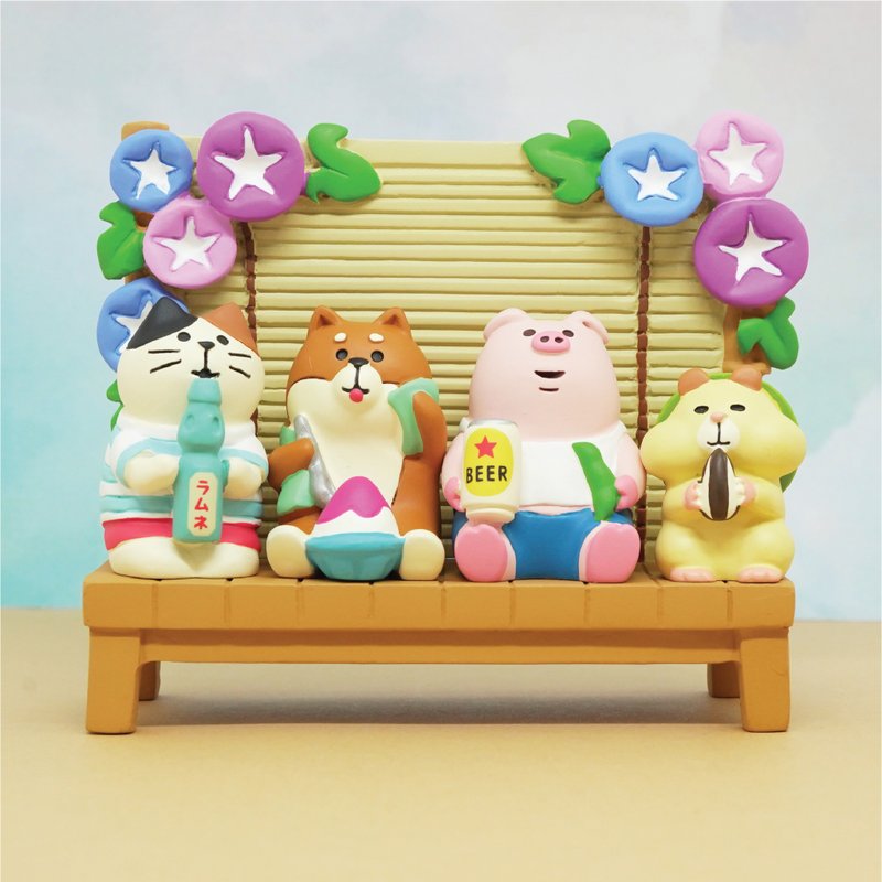 日本Decole Concombre - 初夏之庭园 - 摆饰 - 树脂 