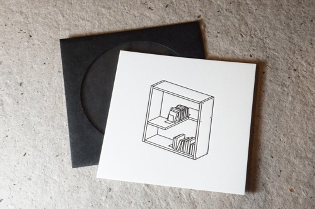 HOLE ART MYSTERY SHELF -BLACK- - 卡片/明信片 - 纸 