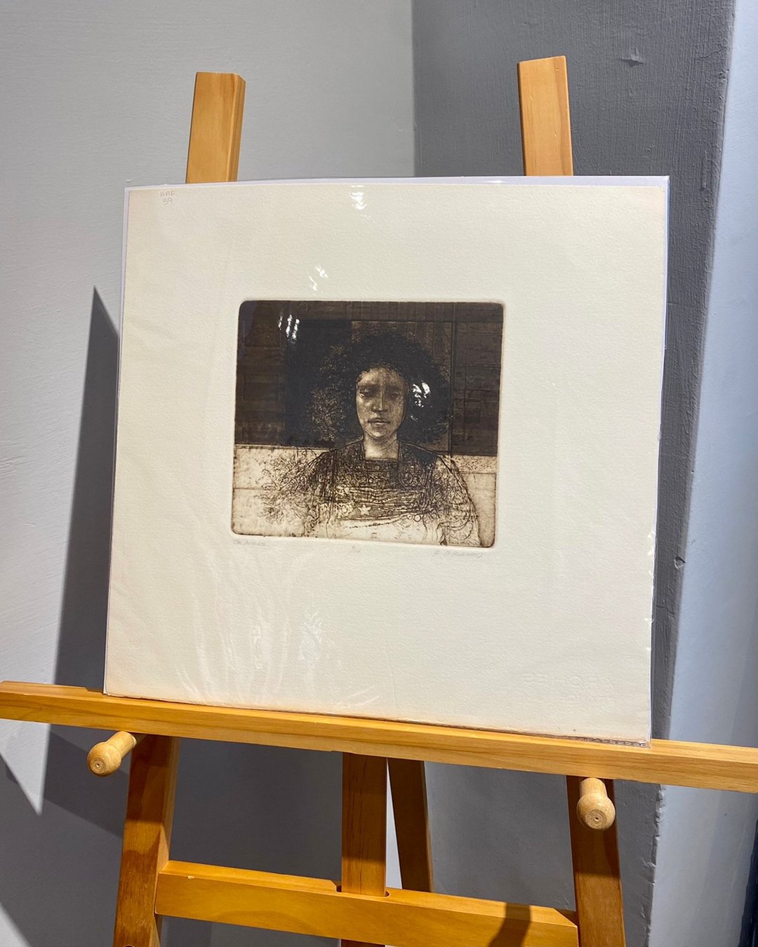 Robert B. Muirhead - 艺术家签名肖像版画 - Etching【People】 - 海报/装饰画/版画 - 纸 白色