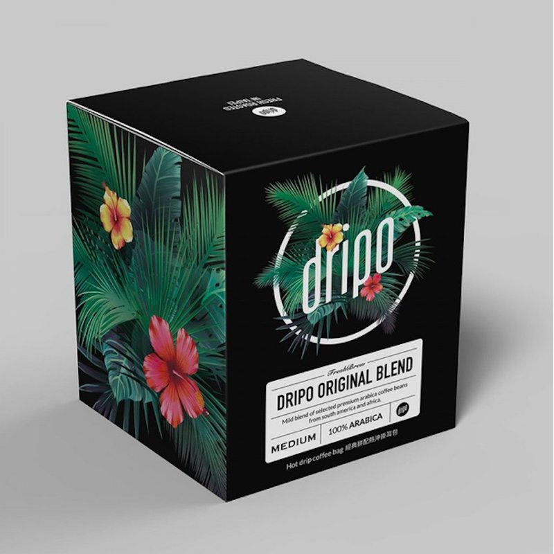 Dripo 热冲咖啡挂耳包 #01经典拼配 | 10克 x 10包装 - 咖啡 - 其他材质 