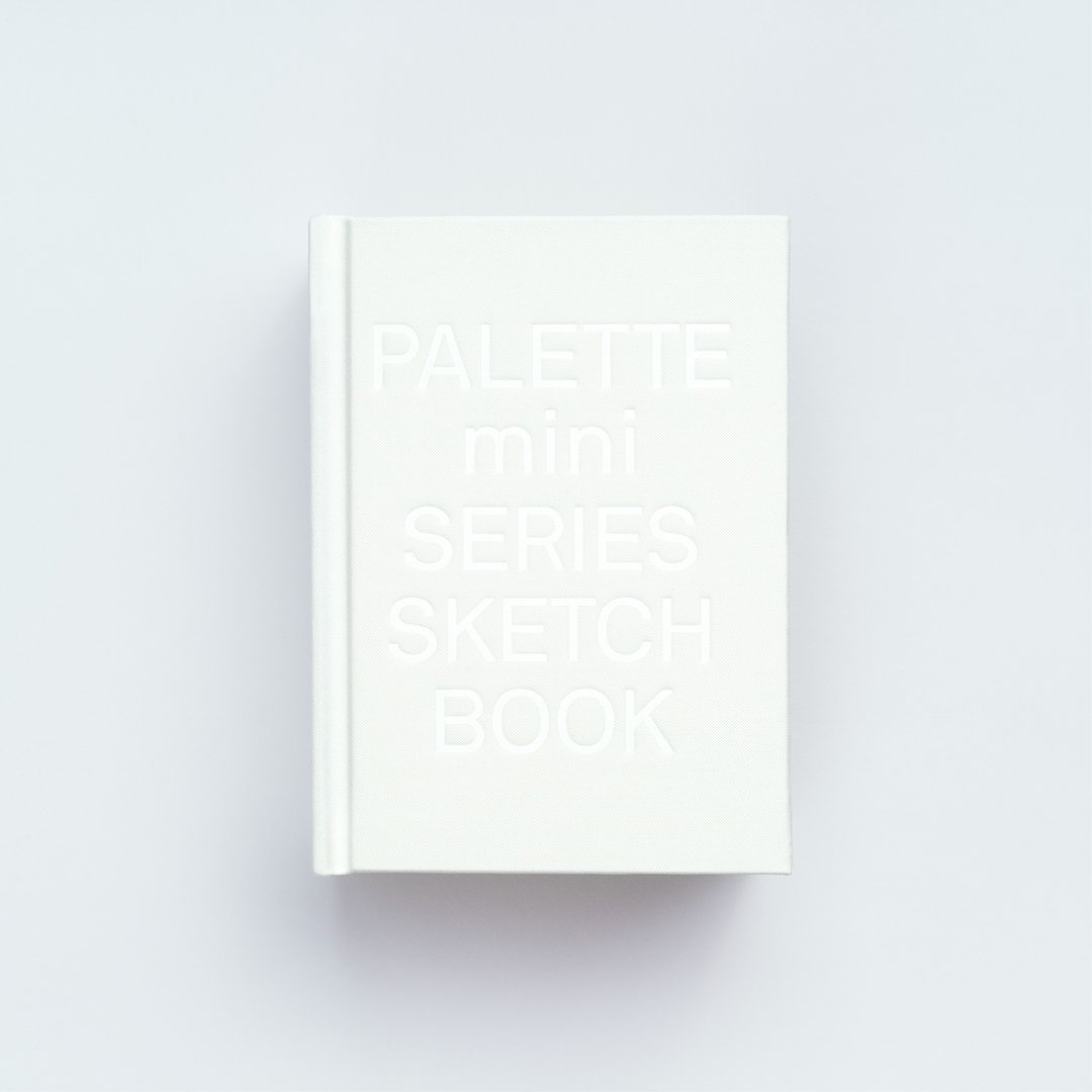 viction:ary PALETTE mini Series Sketchbook - 白色 - 笔记本/手帐 - 纸 白色