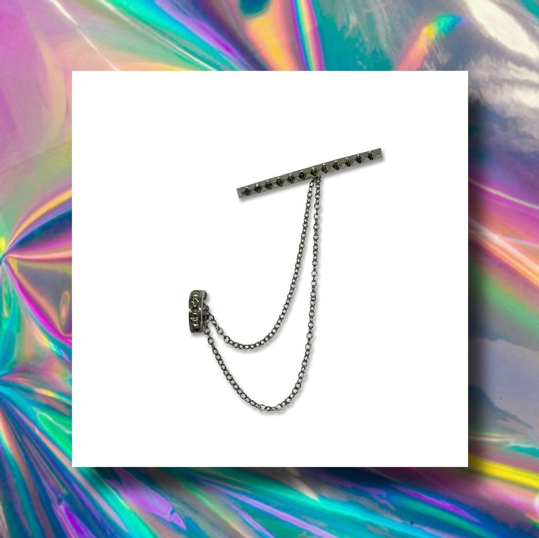 Makilphon : Ear cuff - 耳环/耳夹 - 纯银 银色