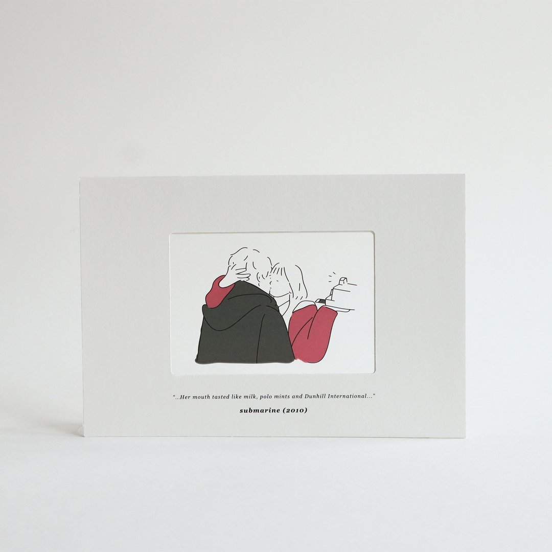 Love Senses Clear Postcard - Jordana and Oliver - 卡片/明信片 - 纸 透明