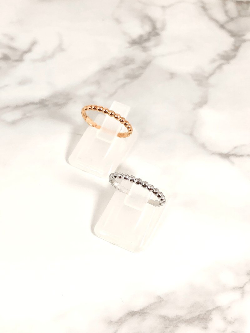 甜甜蜜蜜 甜甜圈  手工K金戒 - 戒指 - 贵金属 多色