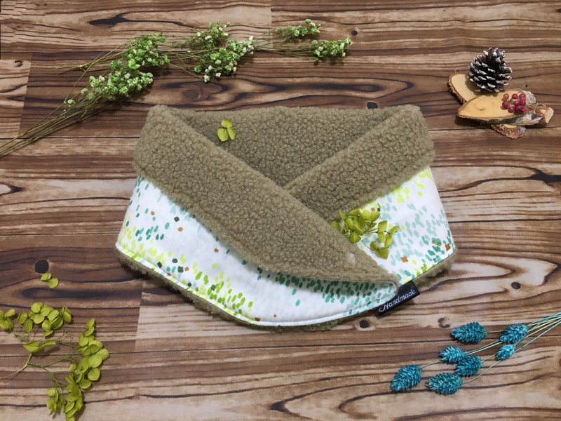 浪漫几何之绿野仙踪围巾 - 围巾/披肩 - 其他材质 绿色