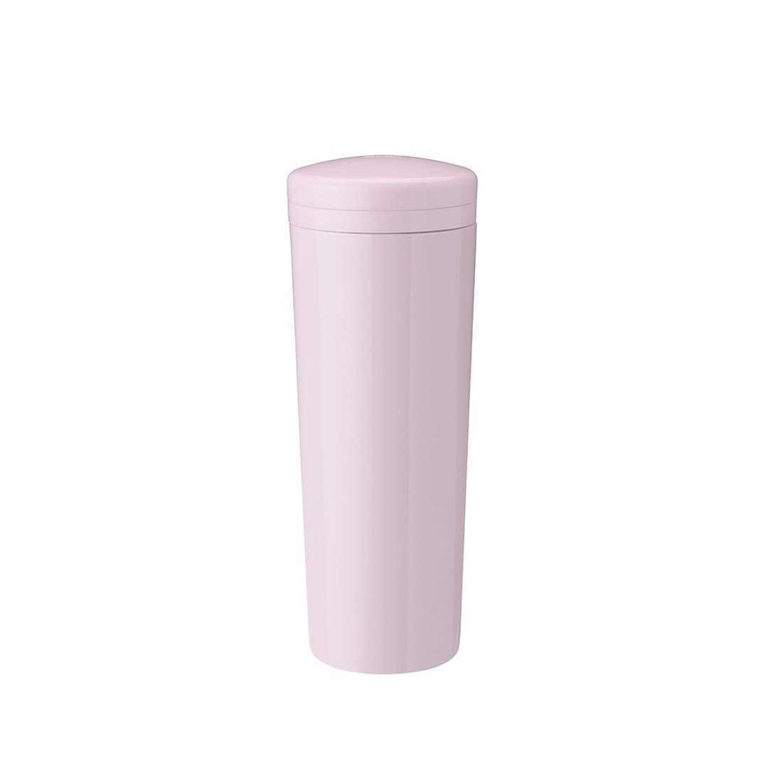 【Stelton】Carrie 真空保温杯 500ml-粉红 - 保温瓶/保温杯 - 塑料 