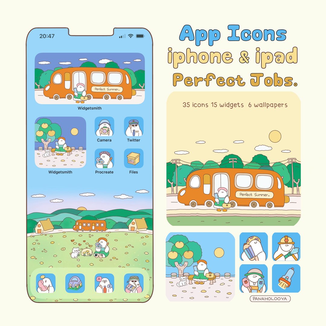 Perfect Jobs | App icons App icons and wallpapers Ghost community - 电脑手机桌布/贴图/App 图示 - 其他材质 