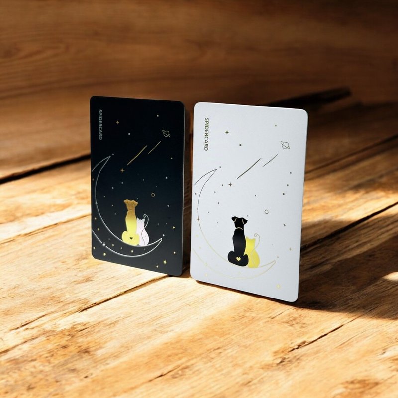 汪星 X 喵语 - 双卡组 - SpiderCard 数位名片NFC卡 - 数码小物 - 环保材料 