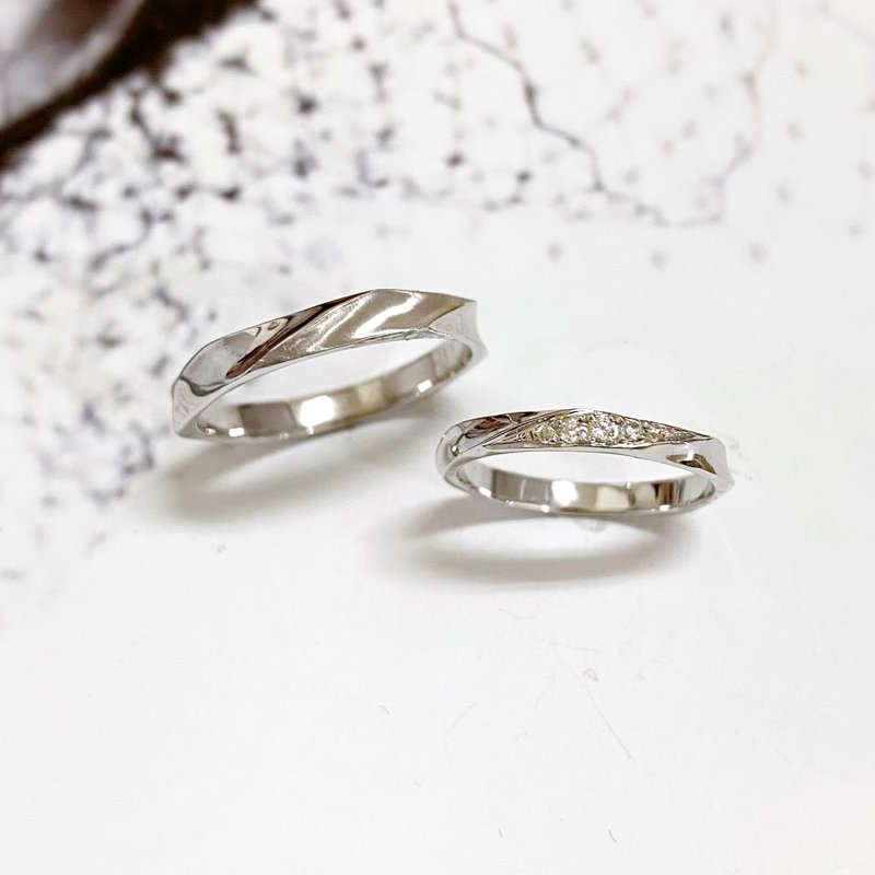 绽放。爱_对戒 | 14K、9K、925纯银 - 对戒 - 贵金属 