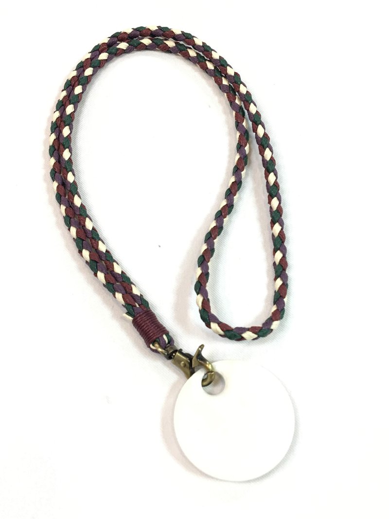 复古版 Gogoro 钥匙挂绳 钥匙套 手机吊绳 编织挂绳 证件套挂绳 - 挂绳/吊绳 - 棉．麻 多色