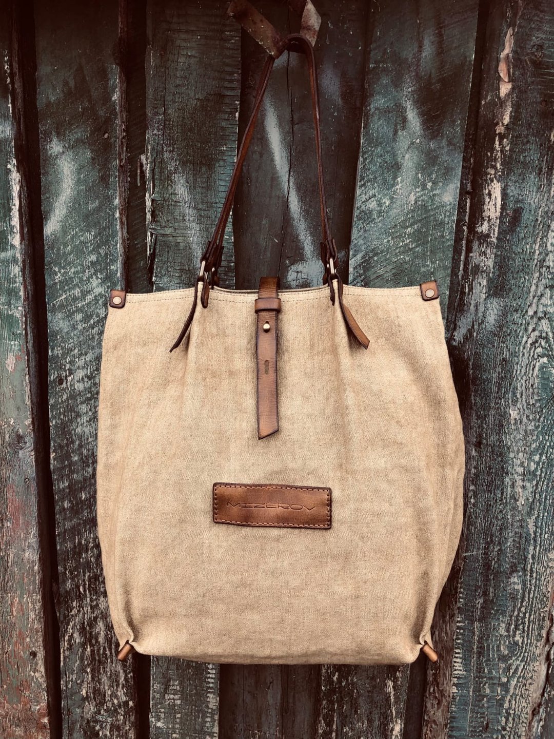 Tote Bag Shopper Bag Women Bag Canvas Bag Cotton Bag Hand Bag - 手提包/手提袋 - 棉．麻 卡其色