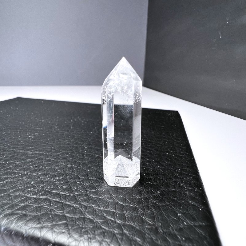 白山。 柱 精品 一图一物 摆件 净化 疗愈 睡眠 l 白幽灵柱 l - 摆饰 - 水晶 白色