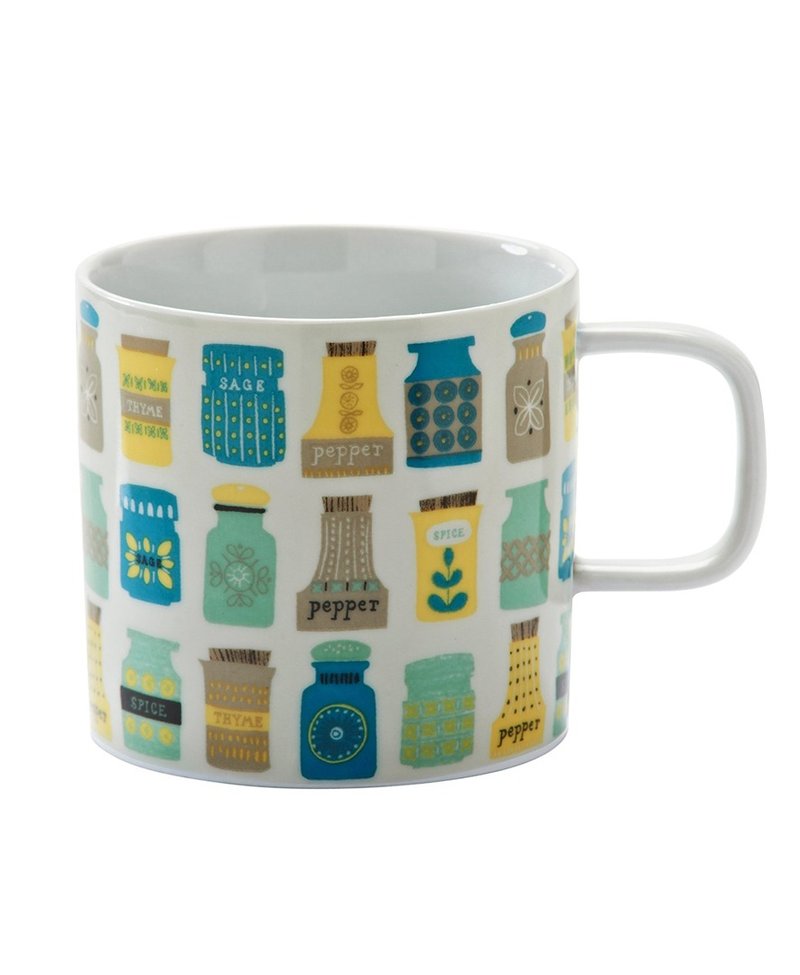英国Rayware北欧家庭道具设计马克杯(调味罐系列) - 咖啡杯/马克杯 - 陶 多色