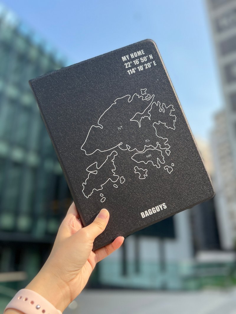 【香港地图】iPad Case订制 - 电脑配件 - 其他材质 黑色