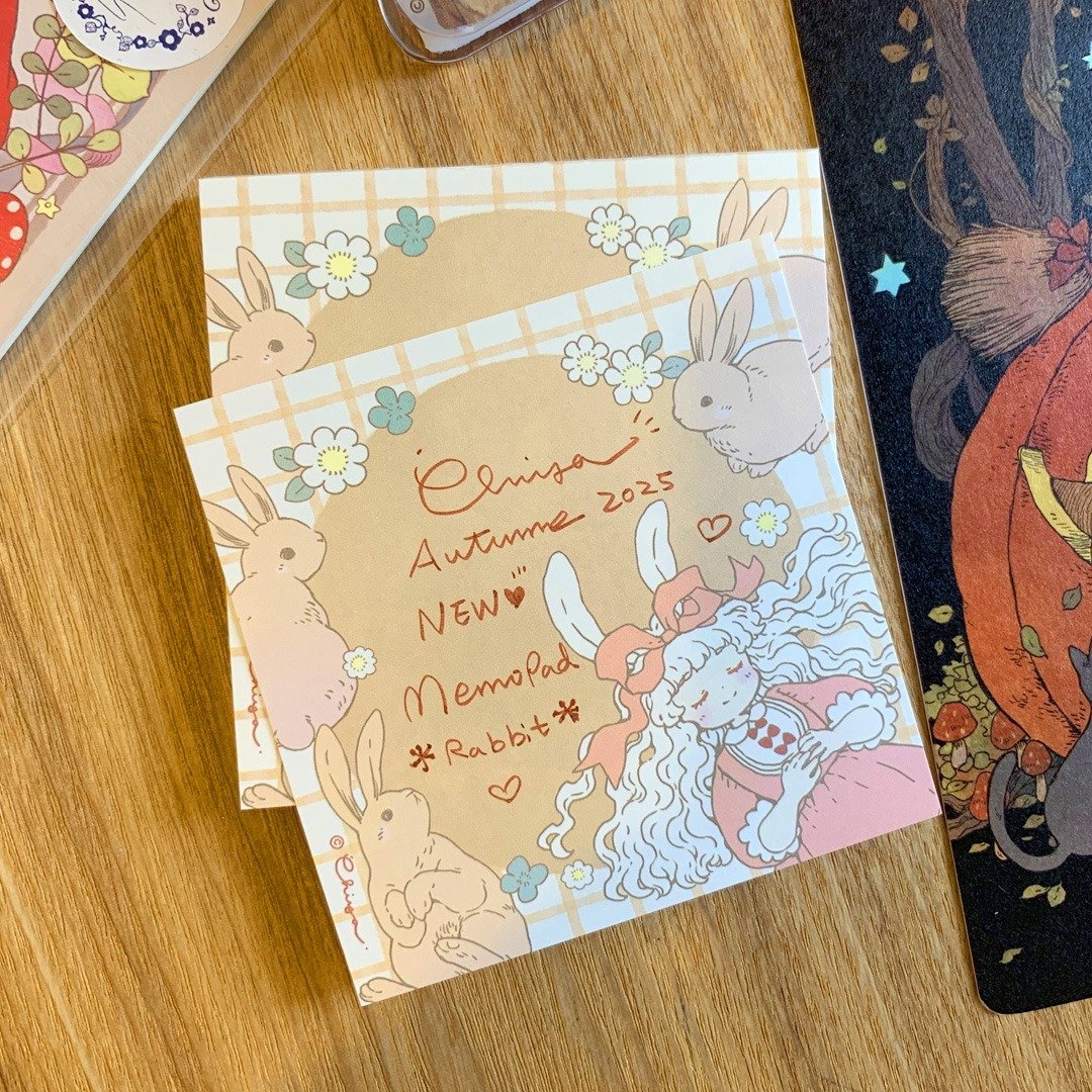 Chiya 原创便签本 MEMO PAD - 便条纸/标签贴 - 纸 多色