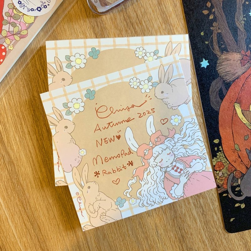 Chiya 原创便签本 MEMO PAD - 便条纸/标签贴 - 纸 多色