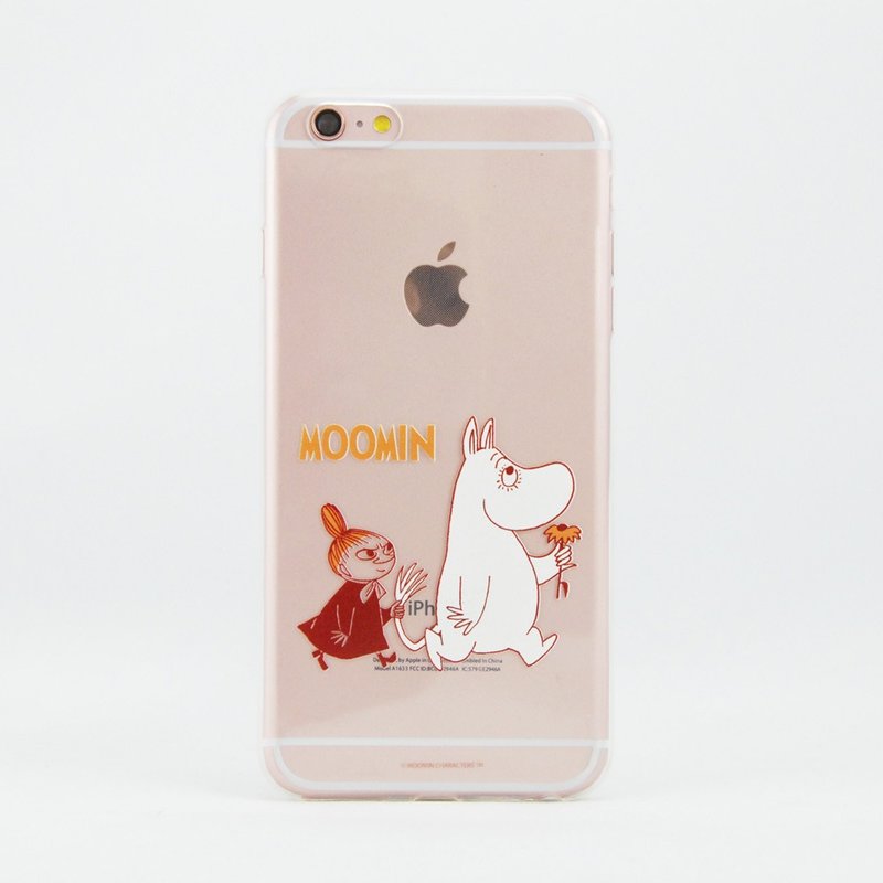 Moomin噜噜米正版授权-TPU手机保护壳：【跟屁虫】《iPhone/Samsung/HTC/ASUS/Sony/LG/小米/OPPO 》 - 手机壳/手机套 - 硅胶 红色
