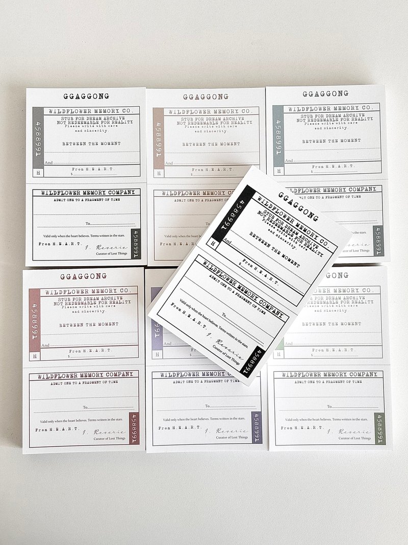 梦想档案记事本 - 便条纸/标签贴 - 纸 