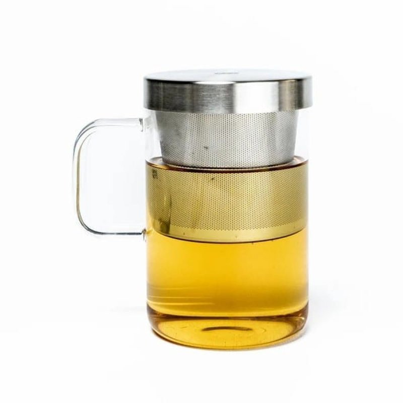 玻璃附滤网冲泡茶壶 中型 - 茶具/茶杯 - 玻璃 