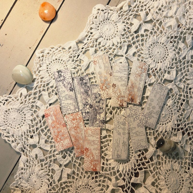 标签-雪雪雪 - 贴纸 - 纸 