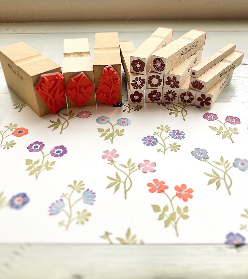 Combination Stamp set - 印章/印台 - 其他材质 