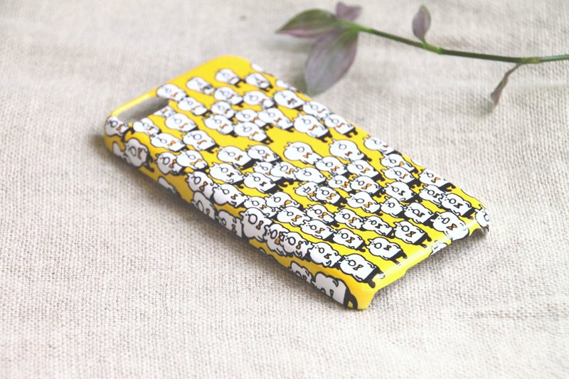 muu-chan chorus yellow iphone · Sumahokesu - 手机壳/手机套 - 其他材质 黄色