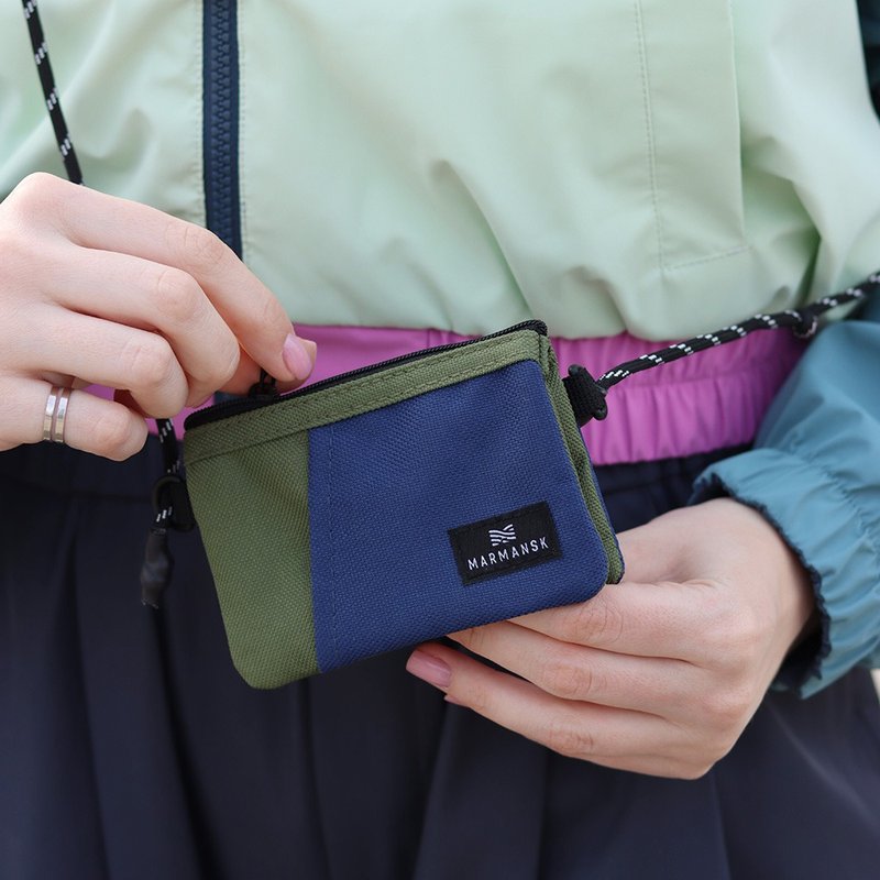 【旅游礼物】LOVOZERO LITEN 轻松出门随身小物包 钱包 (蓝绿) - 皮夹/钱包 - 其他材质 绿色