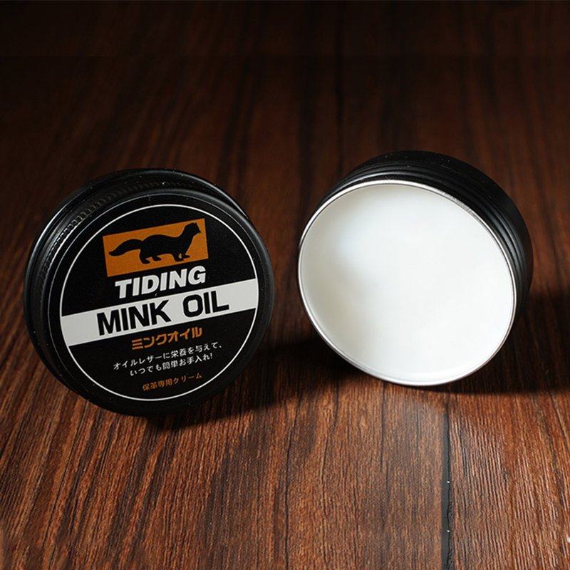 【加购商品 盒损但商品状态良好】TIDING Mink Oil皮革专用保养油 - 其他 - 其他材质 透明