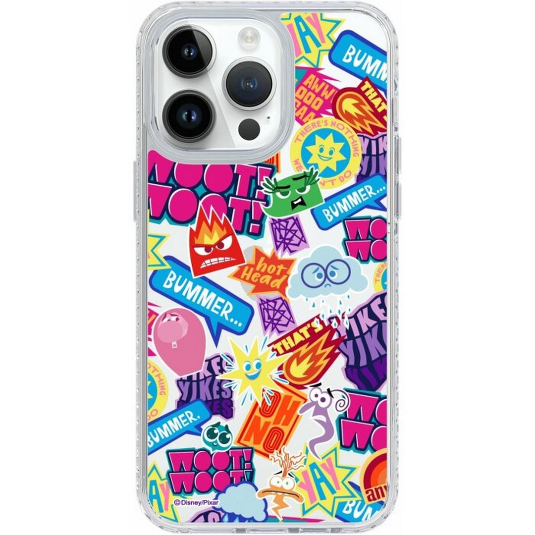迪士尼 脑筋急转弯图案 iPhone16 Samsung S25气垫标准镜面手机壳 - 手机壳/手机套 - 塑料 多色