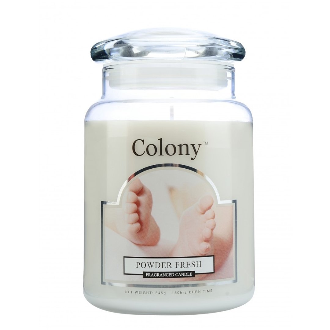 英伦蜡烛 Colony 爽身粉 玻璃罐装蜡烛 - 蜡烛/烛台 - 蜡 