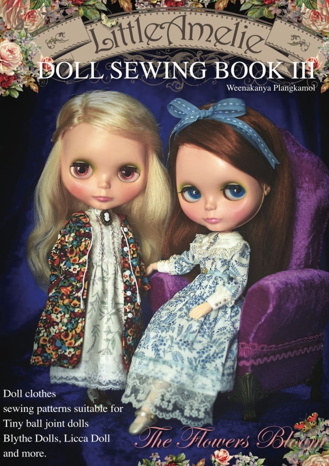 E-Book LittleAmelie Doll Sewing Book3 for Blythe, BJD 1/8, BJD 1/6 - 洋装/连衣裙 - 其他材质 