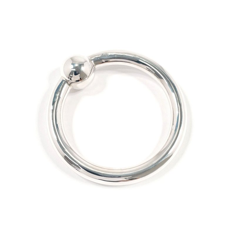 【日本直送 中古美品】蒂芙尼 TIFFANY&Co. 婴儿拨浪鼓 响铃 婴儿用品 玩具 戒指型拨浪鼓 银 925 经全新抛光 - 其他 - 纯银 银色