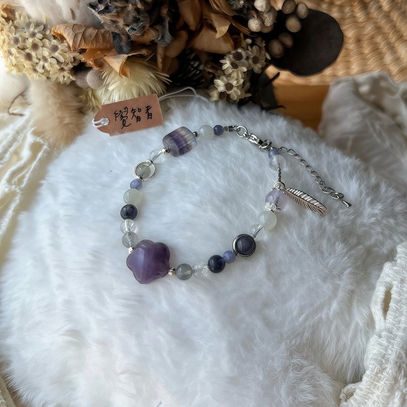 觉智者 The Enlightened One 觉则慧  慧则行 / 水晶手链 / 挂链 - 手链/手环 - 水晶 