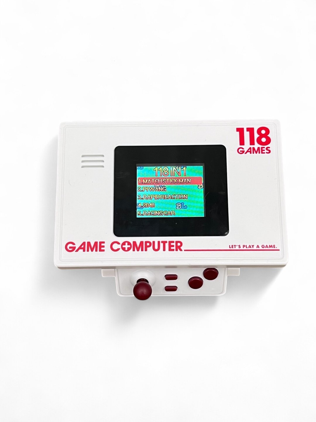 游戏机 全新品 Game Computer 118 in 1迷你小街机造型 - 数码小物 - 塑料 白色