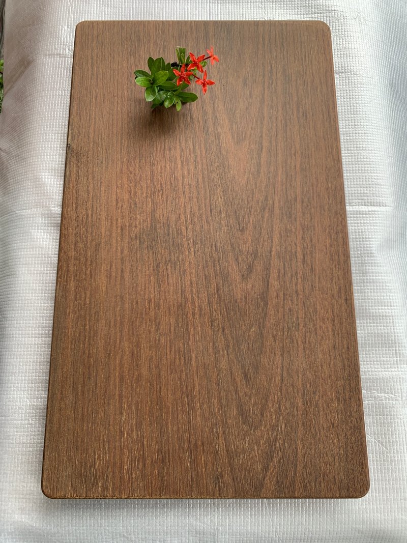 中型南美紫檀木原木砧板天然无涂装 - 托盘/砧板 - 木头 