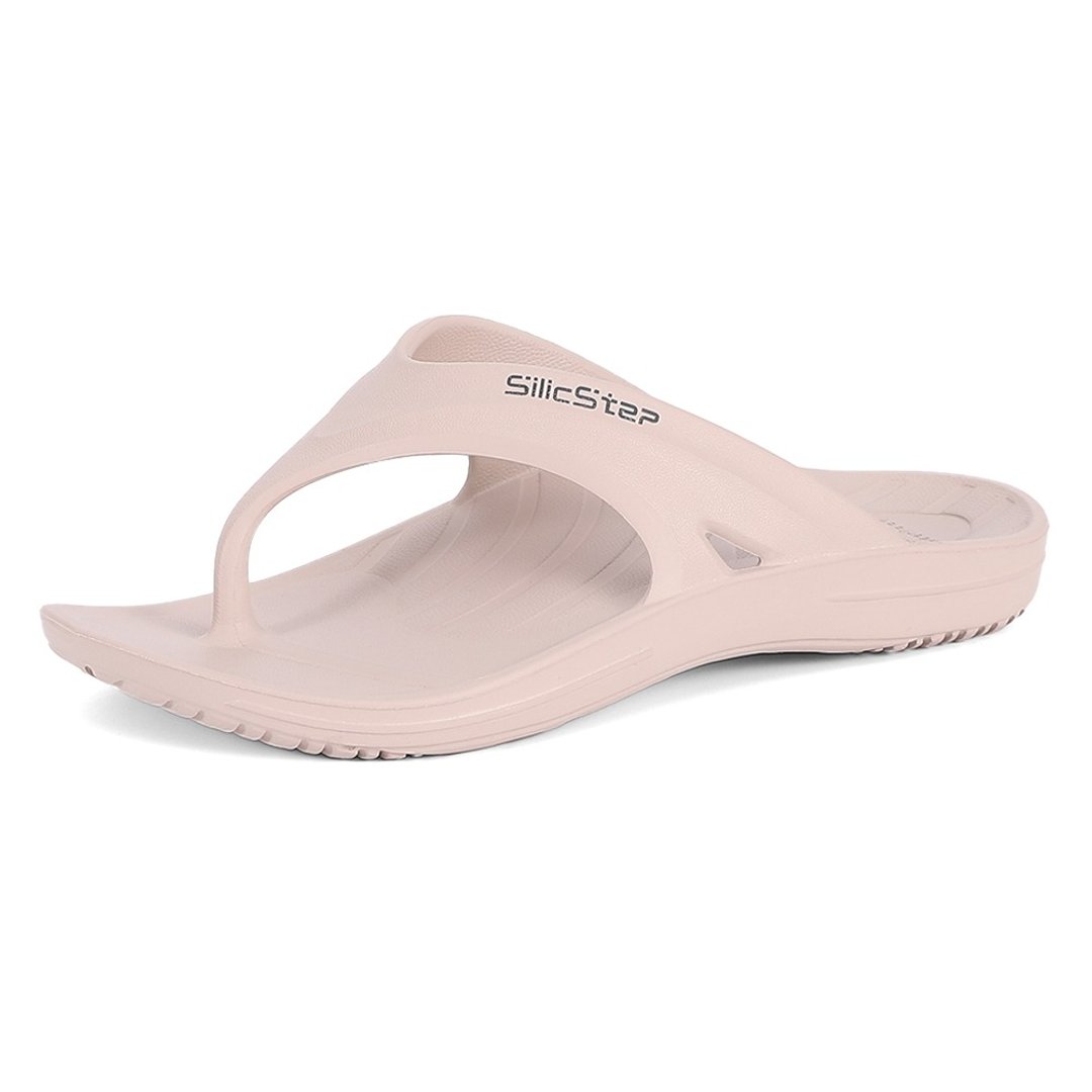 【ATTA】SilicStep 硅晶减塑环保足弓夹脚拖鞋-沙 德国iF设计奖 - 拖鞋 - 塑料 粉红色
