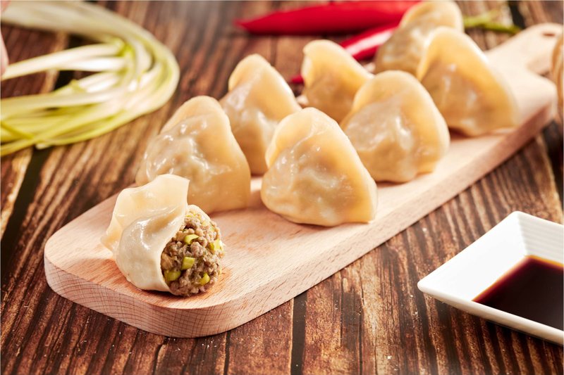 【123水饺】韭黄牛肉水饺 - 熟食小吃 - 新鲜食材 