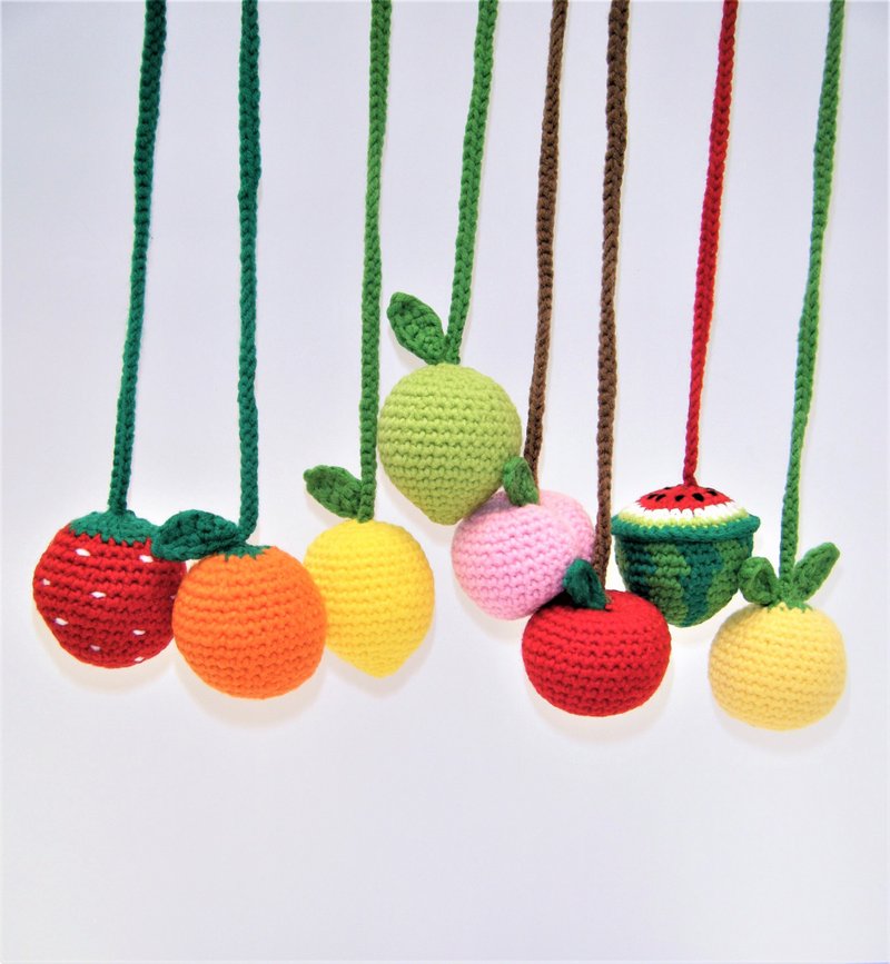 毛线编织猫草玩具 猫咪玩具 猫薄荷 逗猫玩具 水果 - 玩具 - 其他材质 多色