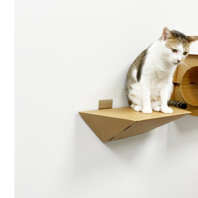 买一送一 折折跳台45cm(福利品)现货 - 抓板/跳台 - 纸 咖啡色