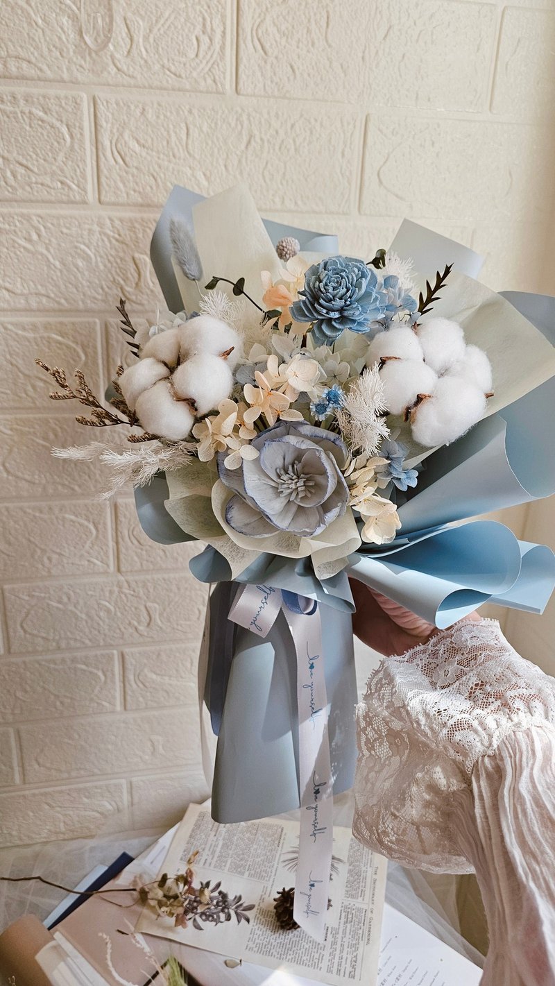 最好的祝福 木棉花 毕业花束 扩香 谢师花束 母亲节 干燥花 生日 - 干燥花/捧花 - 植物．花 