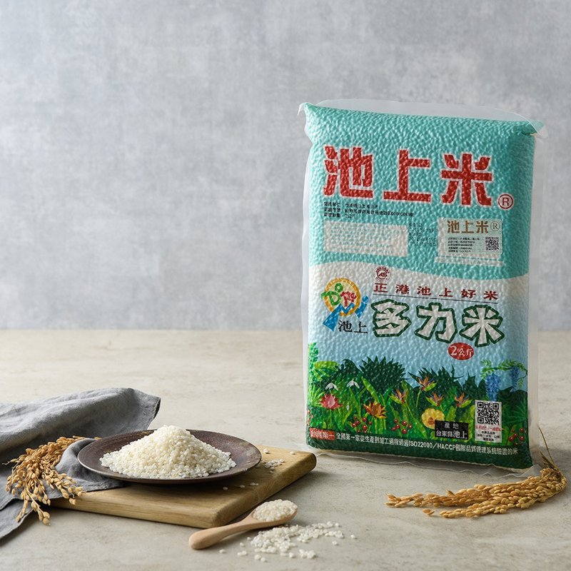 【共好粮仓】  池上多力米 ( 2kg、4kg、6kg ) - 五谷杂粮/米 - 新鲜食材 白色