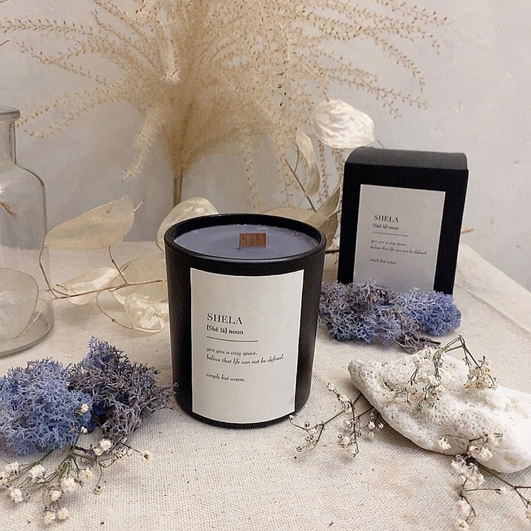 Wood Sage and Sea Salt 鼠尾草海盐-香薰大豆蜡烛 现货 - 蜡烛/烛台 - 蜡 蓝色