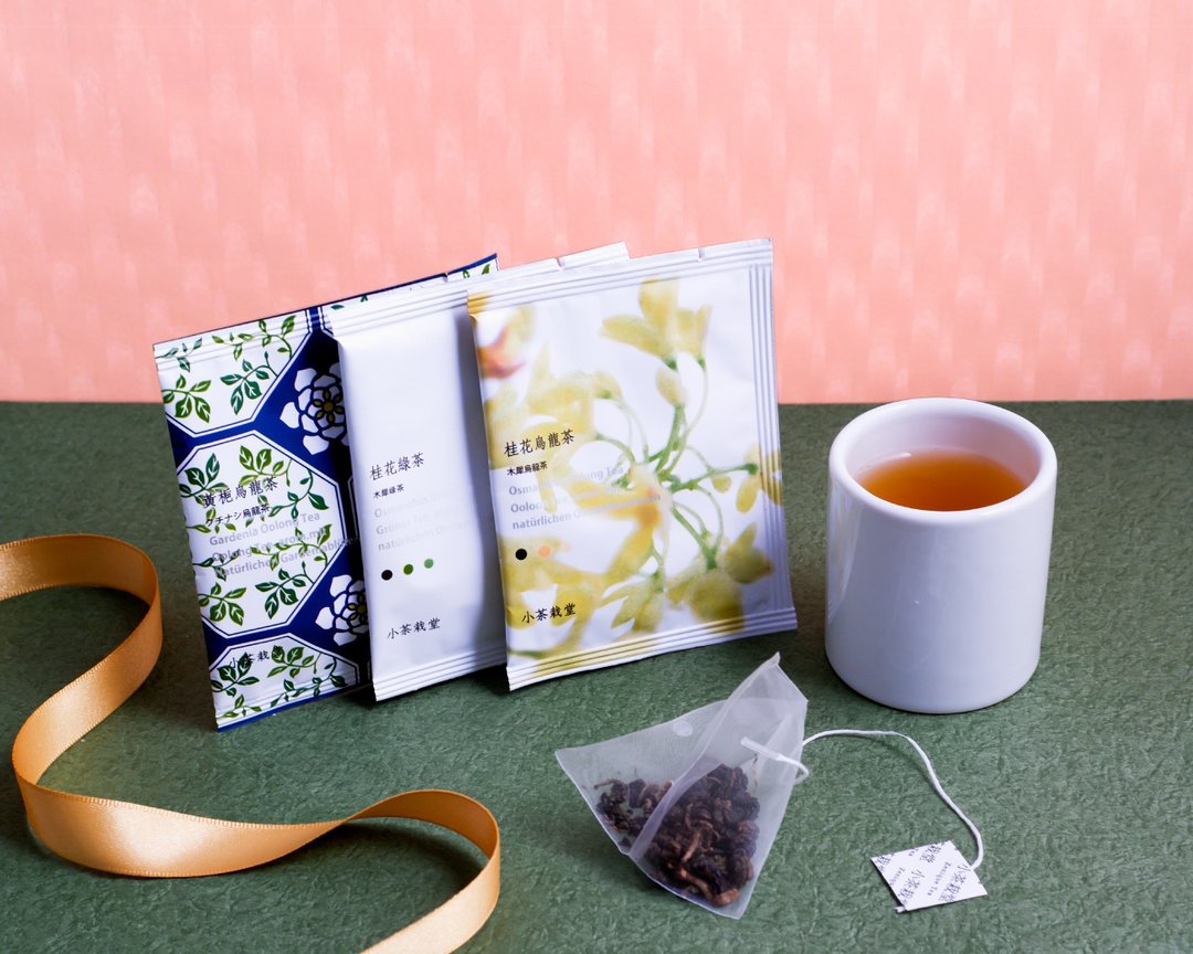黑乌龙/桂花乌龙茶/古早味红茶-轻享茶包9入 - 茶 - 新鲜食材 橘色