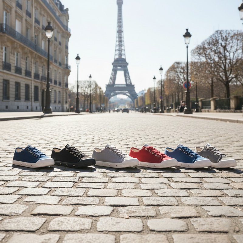 G2 帆布鞋 / 女款 / 法国Spring Court官方旗舰 / 有机棉 / - 女款休闲鞋 - 棉．麻 多色