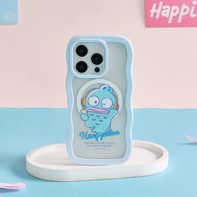 三丽鸥男团人鱼汉顿听音乐云朵波波MagSafe iPhone手机壳 - 手机壳/手机套 - 塑料 多色