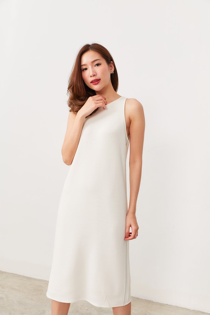 长版连身裙 - 洋装/连衣裙 - 聚酯纤维 