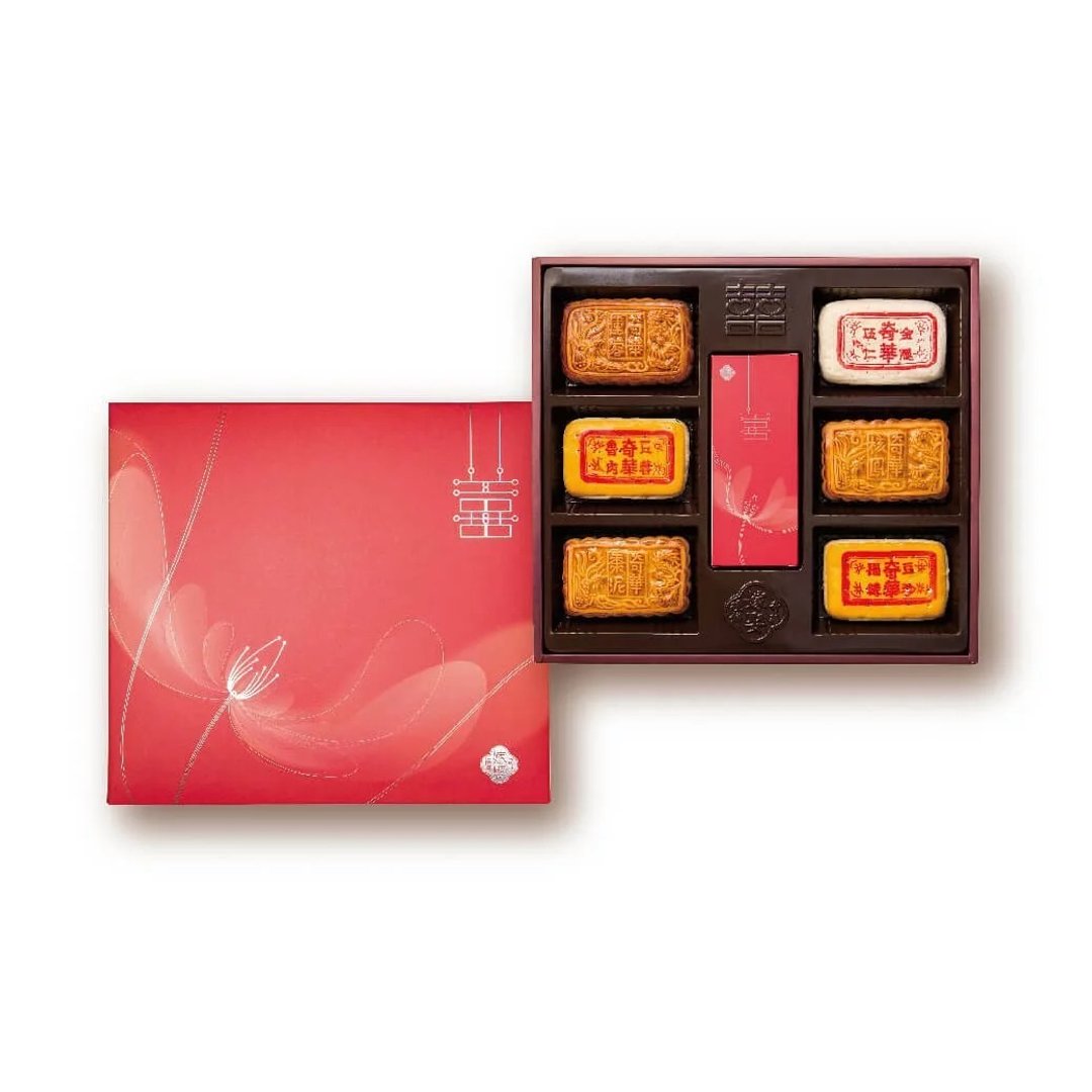 奇华饼家-金凤喜礼盒-A款 - 手工饼干 - 其他材质 红色