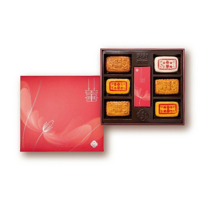 奇华饼家-金凤喜礼盒-A款 - 手工饼干 - 其他材质 红色