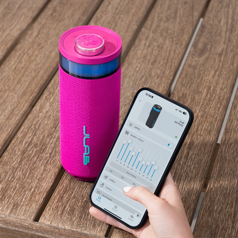 JLab Go Party 无线蓝牙喇叭 桃粉色 - 扩音器/喇叭 - 塑料 粉红色